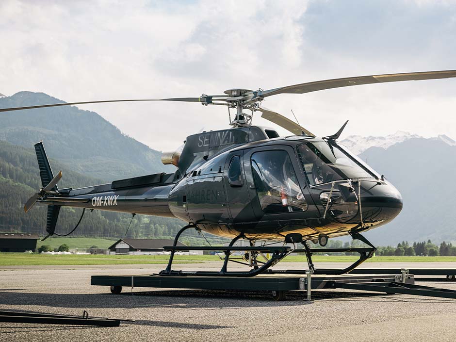 airbus h125 sennair helicopter